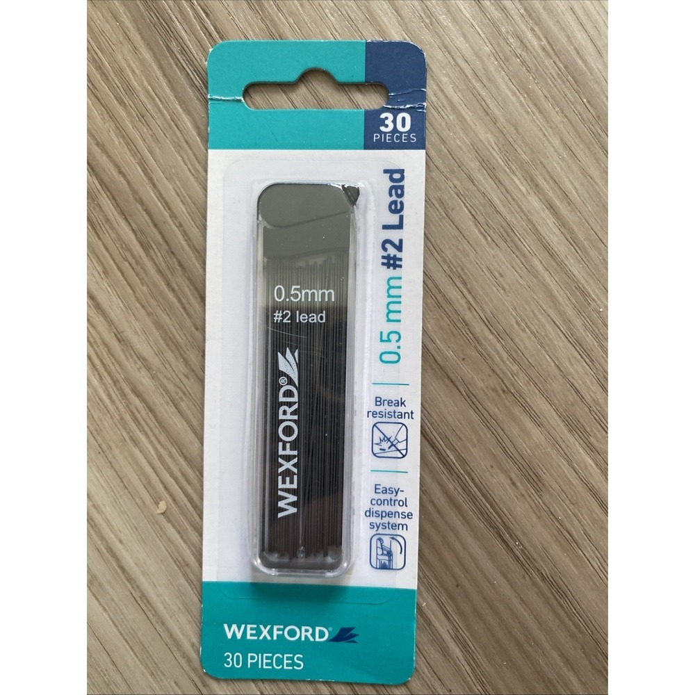 Wexford Tubes 0.5mm #2 Lead Refill,‎ 30 pieces